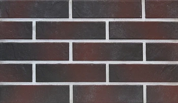 Фасадная плитка под кирпич, Paradyz, 245х66 мм, 7 мм, гладкий, Semir Rosa