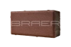 Тротуарная плитка Braer Прямоугольник 60 мм 200х100 мм, цвет: красный