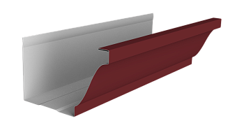 Желоб прямоугольный Vortex Lite Ø 130 мм, L=3000 мм, RAL 3005