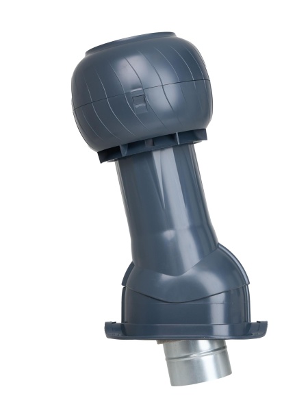 Комплект вентиляции Gervent Statik, monterrey 125/ИЗ/160 мм серый графит