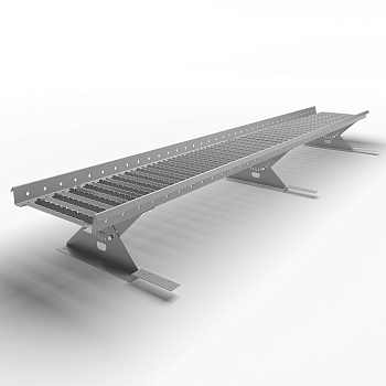Мостик кровельный для композитной черепицы Roofsystems Prestige композит, L=2450 мм RAL 7004