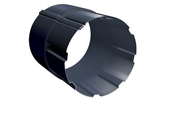 Соединитель трубы, Grand Line Ø 100 мм, RAL 7024