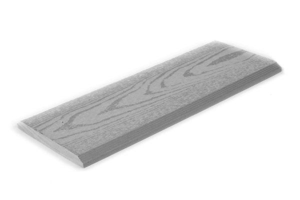 Планка торцевая ДПК Grand Line, 118х11 мм, L=4000 мм серый