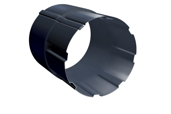 Соединитель трубы, Grand Line Ø 100 мм, RAL 7024