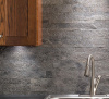Кварцит, 3D панель из камня, 600х150 мм, Natural Silver Grey