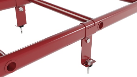 Лестница кровельная Borge, универсальная, L=2700 мм RAL 3011