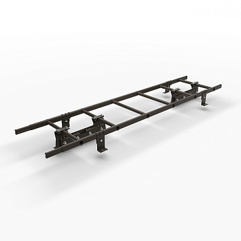 Лестница кровельная для фальцевой кровли Roofsystems Elite 400, L=1800 мм RAL 8019