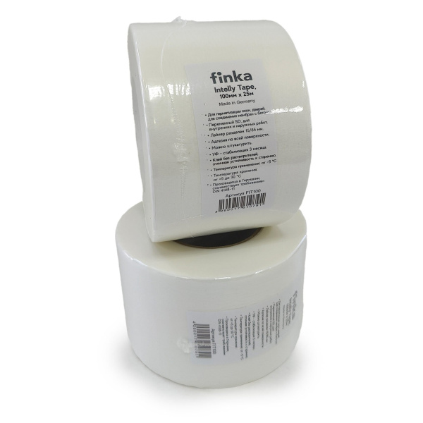 Клейкая лента оконная Finka Intelly Tape 100 мм x 25 м