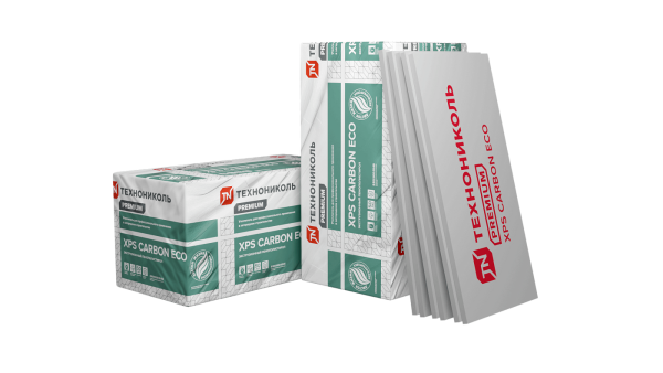 Технониколь, XPS Carbon Eco, 20х600х1200 мм, 14.4 м², 0.28 м³ уп