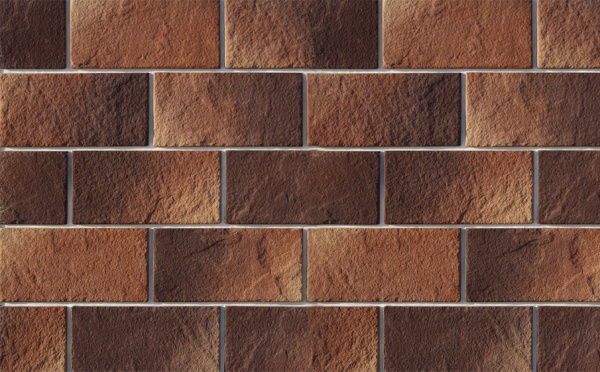 Фасадная плитка White Hills Ленстер под Камень, цвет: 530-40 / коричневый