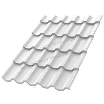 Металлочерепица МП, Трамонтана X 0.5 мм, NormanMP, RAL 9003