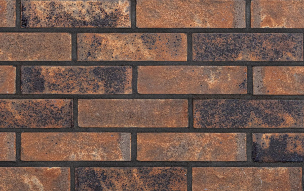 Кирпич облицовочный клинкерный Faber Jar, WDF пустотелый, цвет: коричневый, Петроградский, М300, 215x102x65 мм