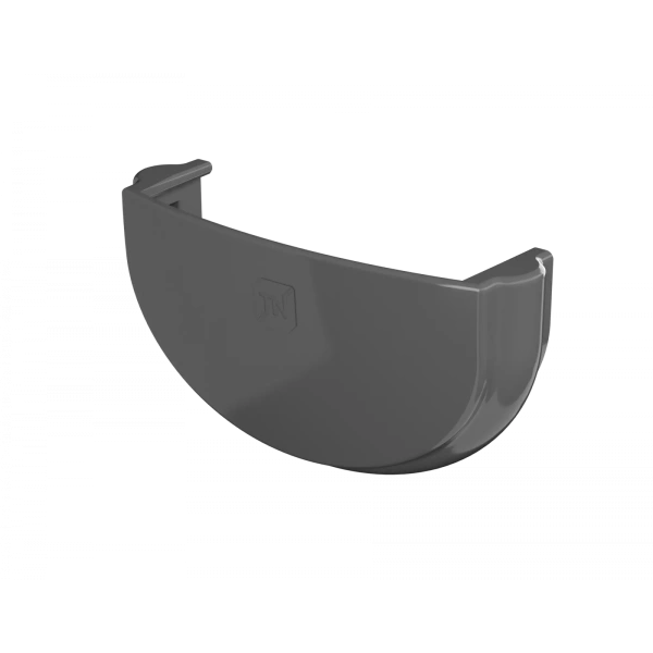 Заглушка желоба, Технониколь оптима Ø 120 мм, цвет: серый