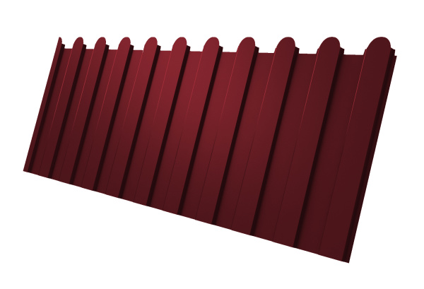 Профилированный лист GL C8 A, фигурный, 0.4 мм, PE, RAL 3005