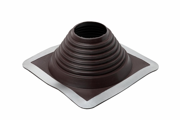 Проходной элемент Master Flash прямой №5, 102-178 мм силиконовый коричневый