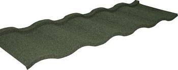 Композитная черепица Grand Line Roman, 1350х415 мм цвет: мятный мокко