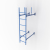 Лестница стеновая, универсальная Roofsystems Prestige 600, L= 1200 мм RAL 5005
