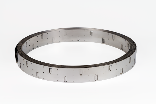 Лента двойная монтажная для саморегулирующегося кабеля нержавеющая 65 мм, L=50 метров Лента двойная монтажная для саморегулирующегося кабеля нержавеющая 65 мм, L=50 метров