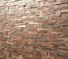 Кварцит, 3D панель из камня, 600х150 мм, Natural Copper