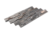 Кварцит, 3D панель из камня, 600х150 мм, Natural Shimla white