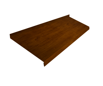 Отлив простой GL, 200 мм 0.45 мм, Print Elite, Cherry Wood TwinColor, L= 3000 мм