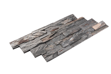 Кварцит, 3D панель из камня, 600х150 мм, Natural Shimla white