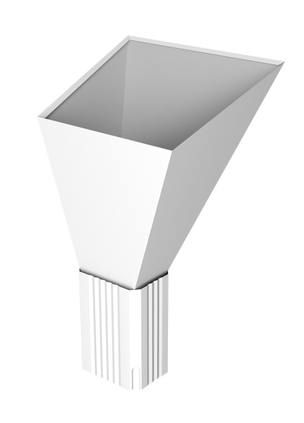 Воронка водосборная Vortex Lite, Ø 102 мм, RAL 9003