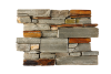 Сланец, 3D панель из камня, 550х200 мм, Country Welsh Blend