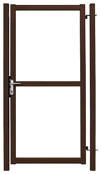 Калитка Colority Zinc Lock, 1.8 х 1.0 м, RAL 8017