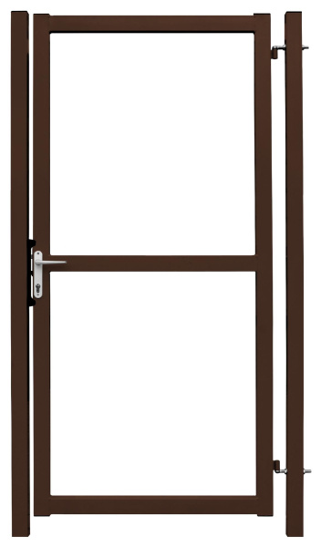 Калитка Colority Zinc Lock, 1.8 х 1.0 м, RAL 8017