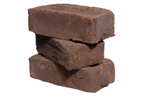 Кирпич ручной формовки Faber Jar Петровский штандарт полнотелый, цвет: бордовый, под старину, М125, 215x102x65 мм