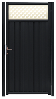 Калитка Estet Plus  2.4 х 1.0 м, RAL 7024