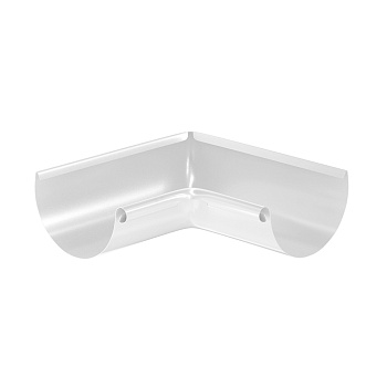 Угол желоба внутренний 90° Aquasystem Премиум Ø 125 мм, PU, RAL 9003