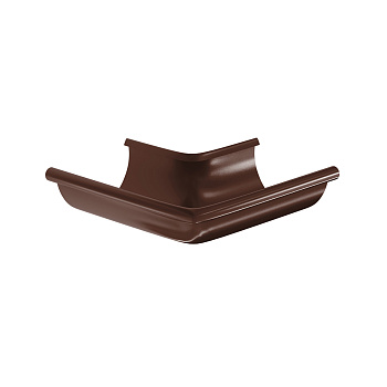 Угол желоба внешний 90° Aquasystem Премиум Ø150 мм, PU, RAL 8017