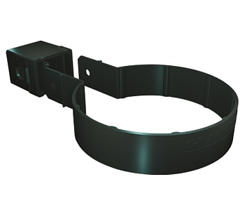 Хомут трубы пвх Kliker Premium, Grand Line Ø 87 мм, цвет: зеленый