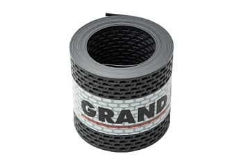 Лента вентиляционная пвх Grand Line, 100х5000 мм цвет: черный