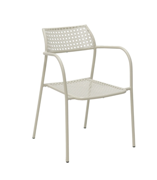 Стул стальной Посейдон цвет: бежевый