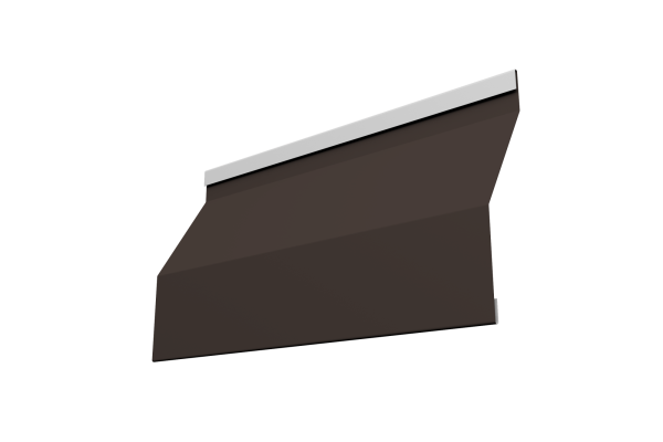 Ламель для забора жалюзи, Milan Slim 0.5 мм, Rooftop Бархат, RR 32