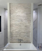 Кварцит, 3D панель из камня, 600х150 мм, Classic White Quartz, 8 шт/уп