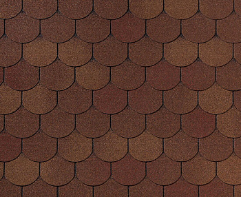 Битумная черепица RoofShield, Фемили Lite, готик цвет: осенний, 3 м² / уп.