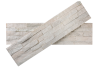 Кварцит, 3D панель из камня, 600х150 мм, Classic White Quartz, 8 шт/уп