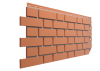 Фасадные панели Docke Флемиш, 1183х443 мм Standart, цвет: красный