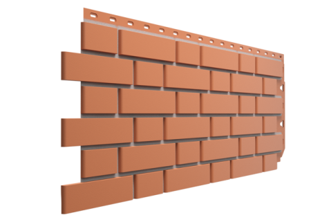 Фасадные панели Docke Флемиш, 1183х443 мм Standart, цвет: красный