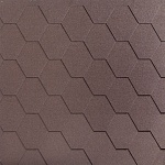 Битумная черепица, Katepal, KL цвет: коричневый, 3 м² / уп.