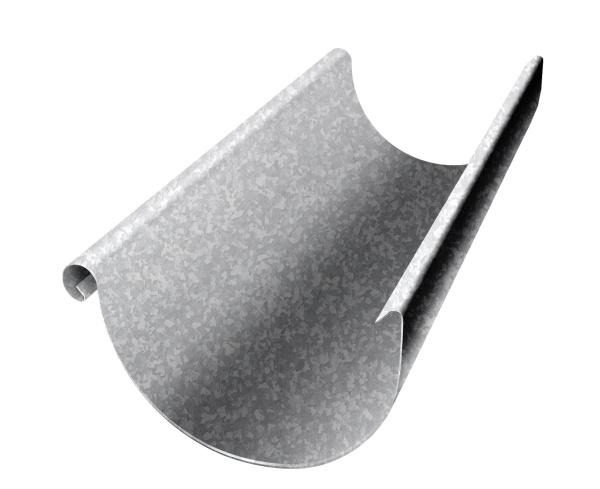 Желоб водосточный Grand Line Ø 150 мм, L=3000 мм, Zn