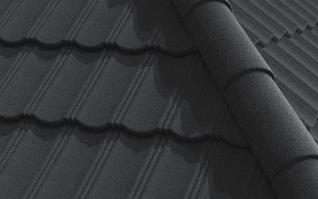 Композитная черепица Gerard Heritage, 1250х367 мм цвет: charcoal