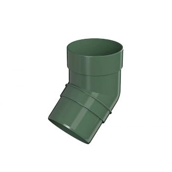 Колено трубы 135°, Технониколь, оптима Ø 80 мм, цвет: зеленый