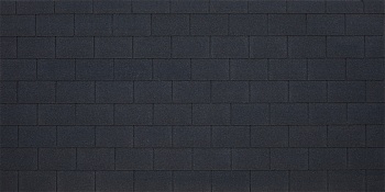 Битумная черепица Tegola Comfort, Capri цвет: nero 060 / черный, 2,9 м² / уп.