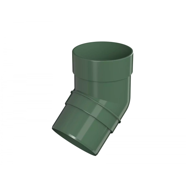 Колено трубы 135°, Технониколь, оптима Ø 80 мм, цвет: зеленый