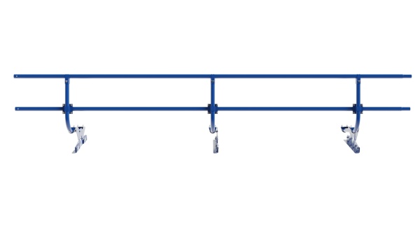 Ограждение кровельное для фальцевой кровли Borge, H=600 мм, L= 3000 мм RAL 5005